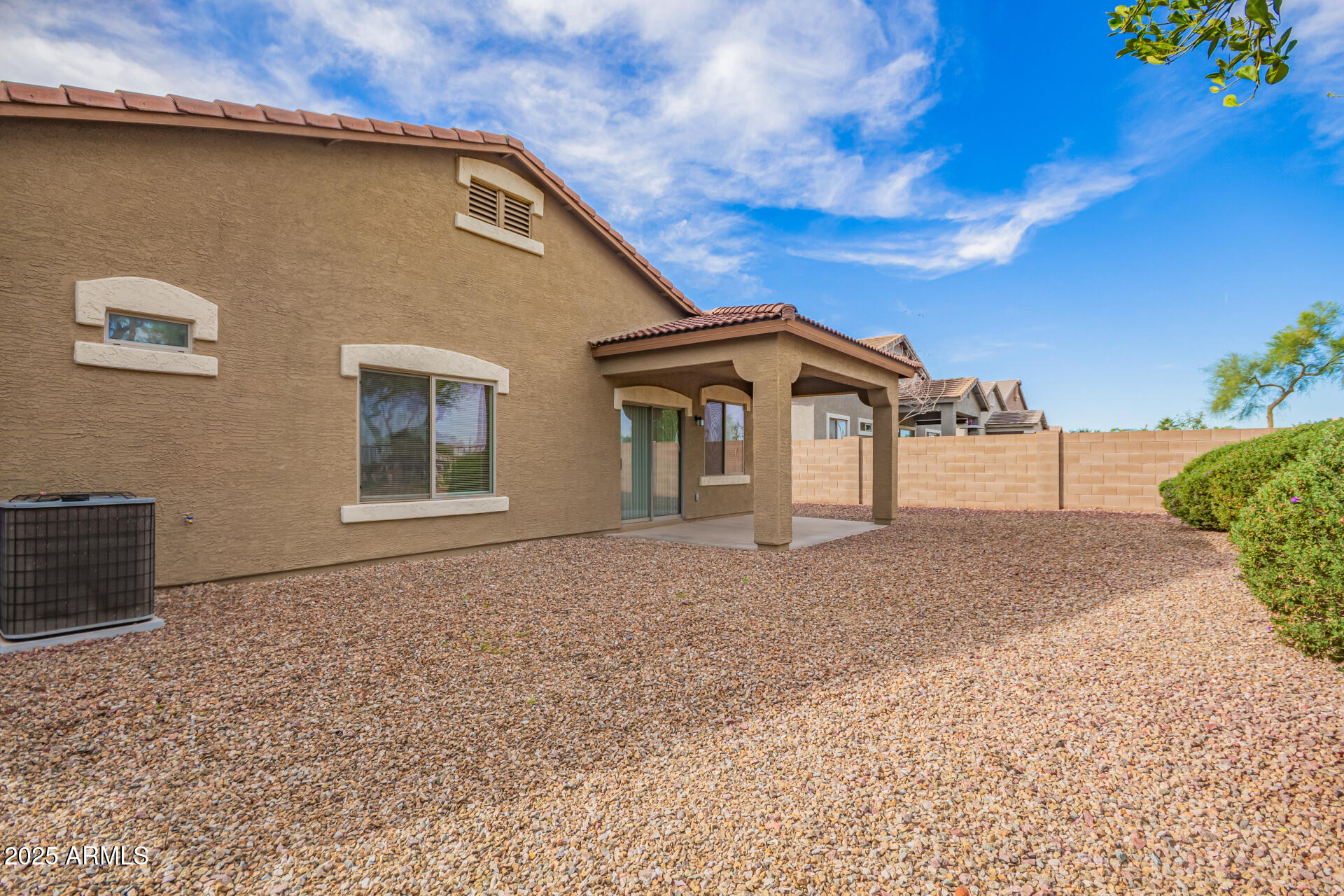 21382 East Via Del Rancho Queen Creek, AZ 85142 - Photo 28 of 29 a front view of a house with a yard