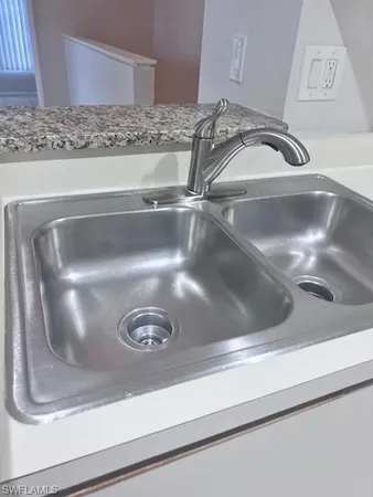 a close view of sink