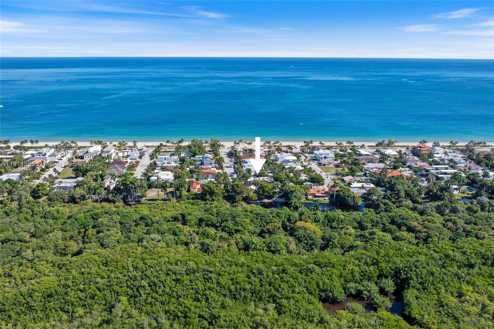 3308 Northeast 16th Place Fort Lauderdale, FL 33305 - Photo 4 of 31 a view of a large body of water with lots of green space