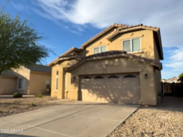 a view of a building with a front door