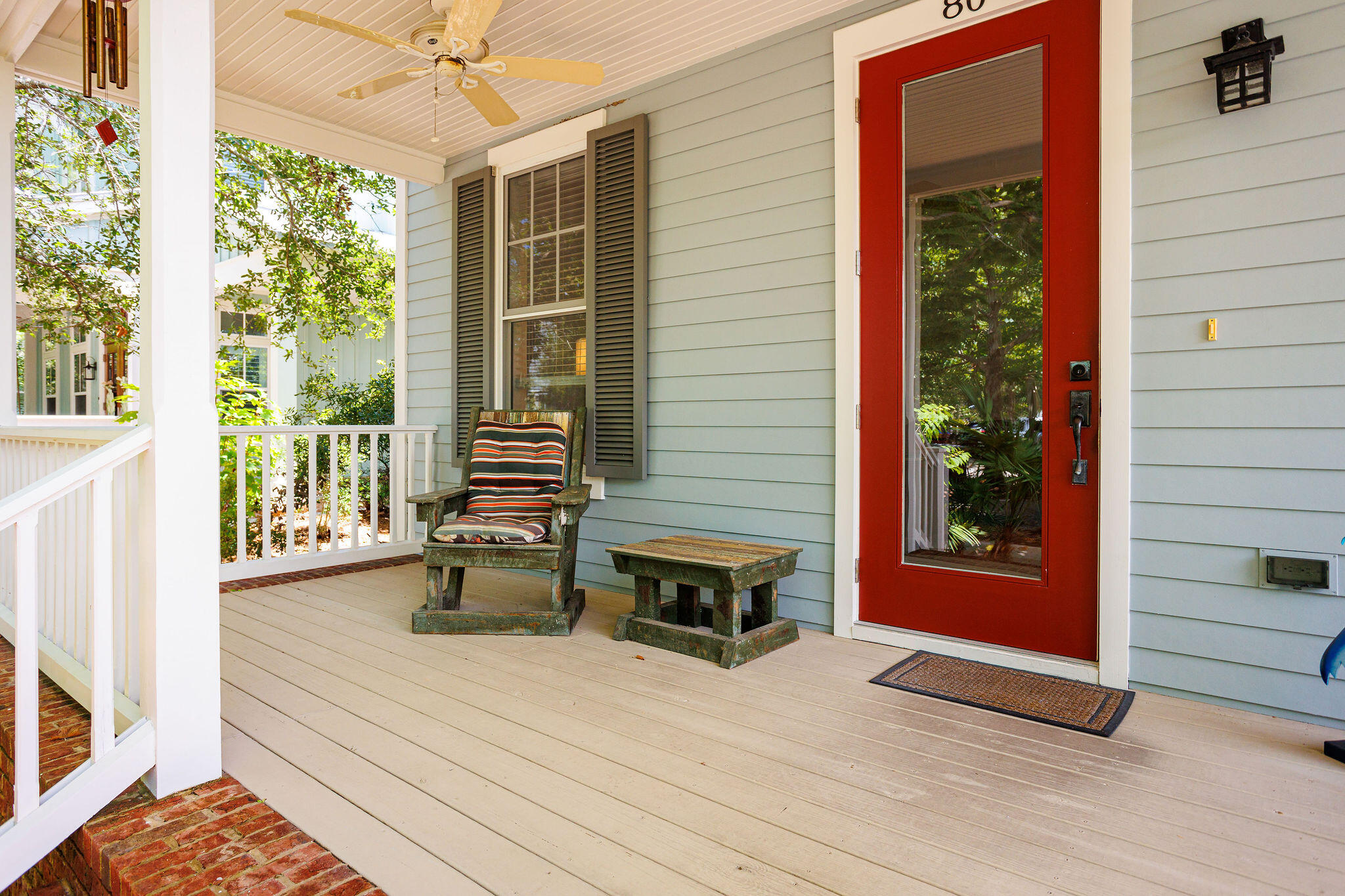 80 Okeechobee West Santa Rosa Beach, FL 32459 - Photo 8 of 38 a view of an outdoor space with wooden floor and a window
