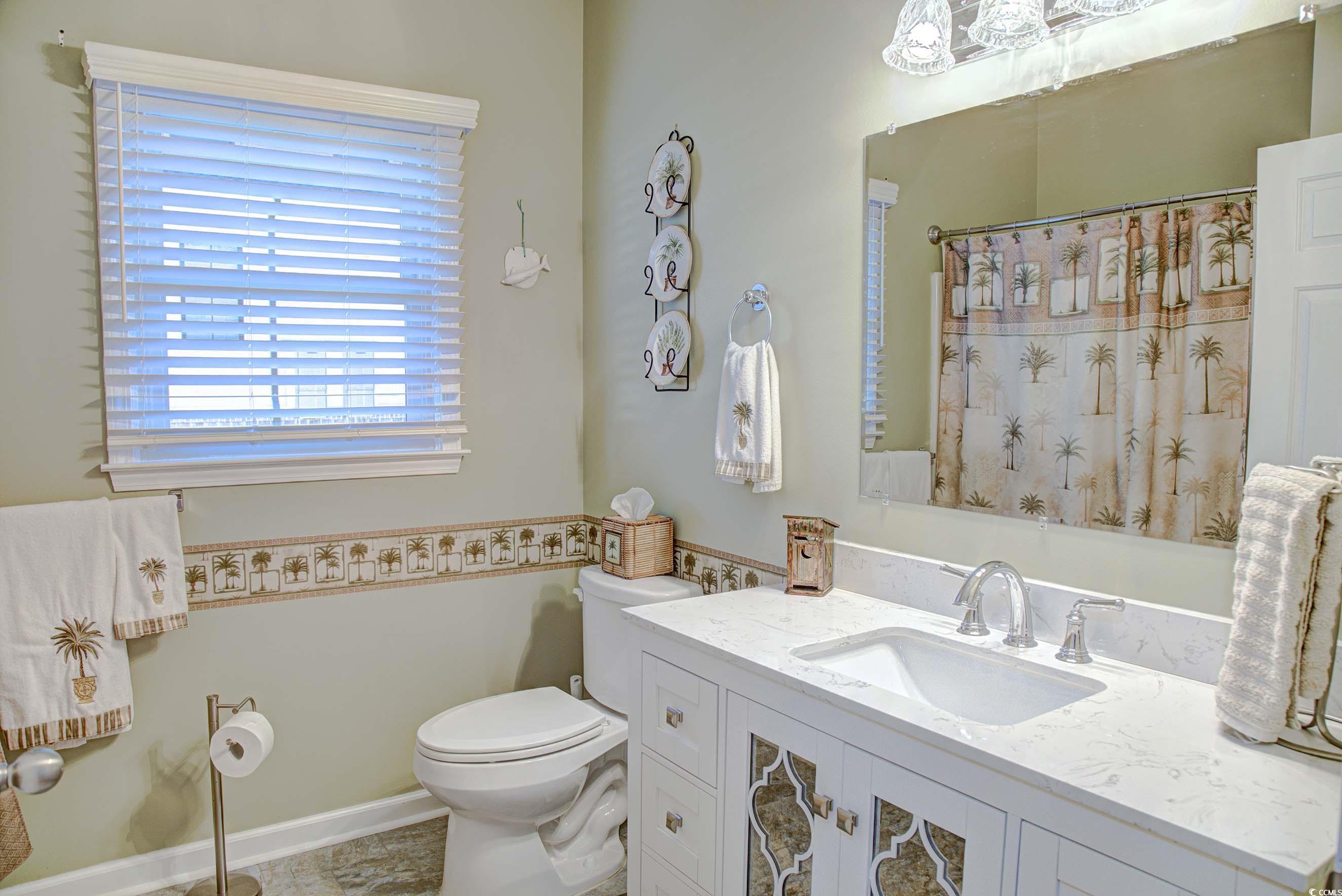 3637 Choppee Road Georgetown, SC 29440 - Photo 25 of 40 Full bath with vanity and a shower with shower curtain