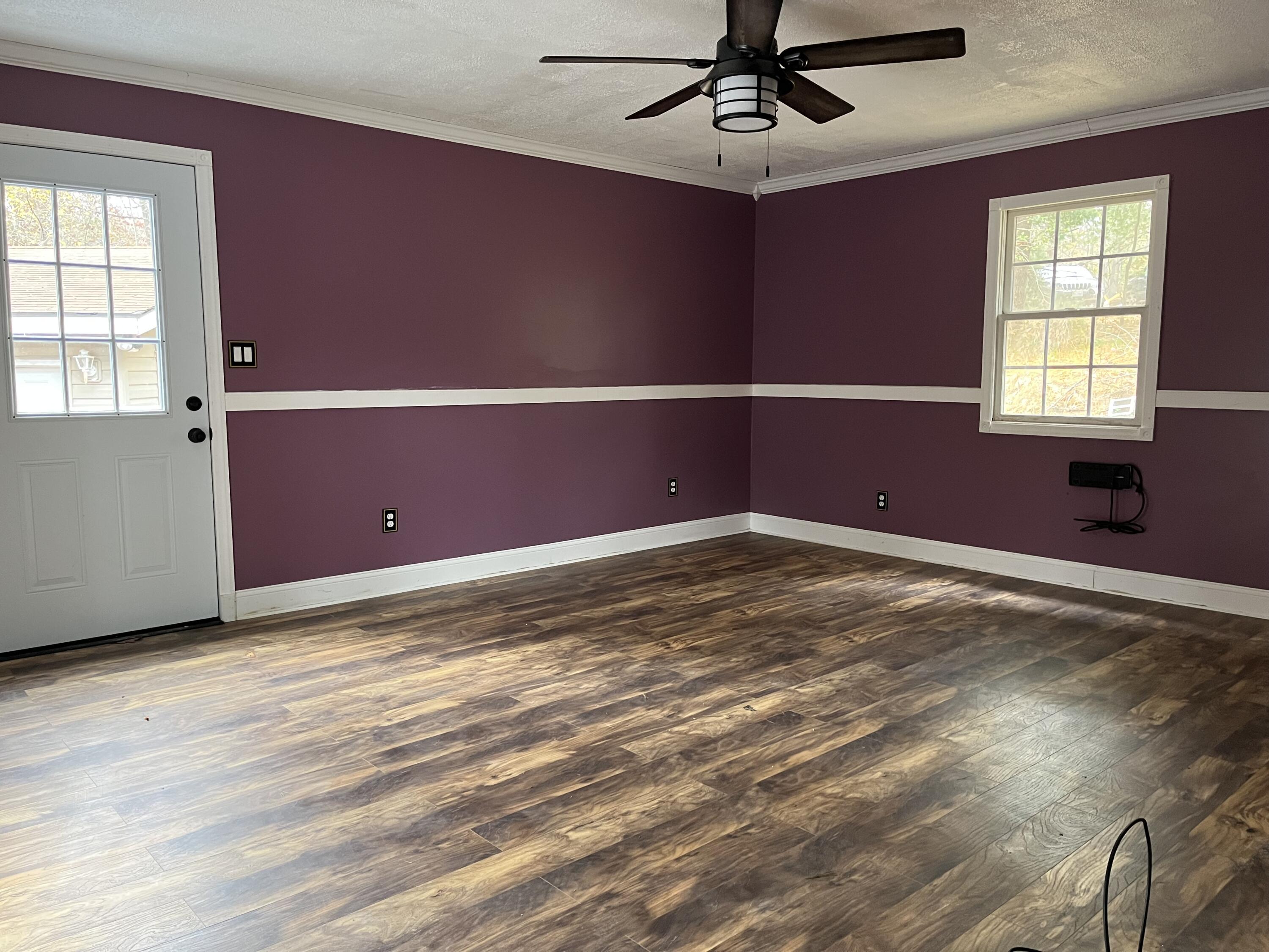 108 Meadowlark Road Blue Ridge, VA 24064 - Photo 7 of 14 a view of empty room with window and ceiling fan