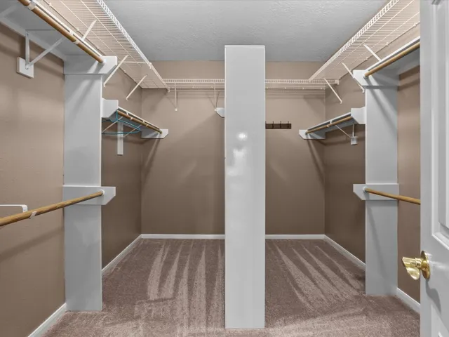 a view of walk in closet