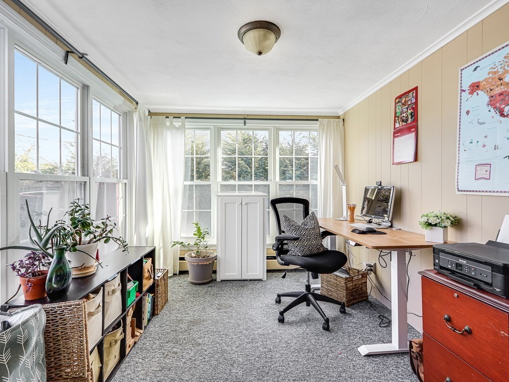 2 Central Terrace Needham, MA 02494 - Photo 5 of 33 a view of a workspace with furniture and a window