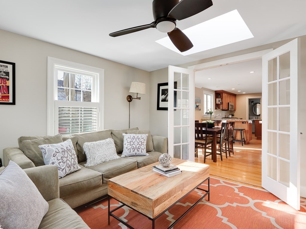 2 Central Terrace Needham, MA 02494 - Photo 7 of 33 a living room with furniture and a large window