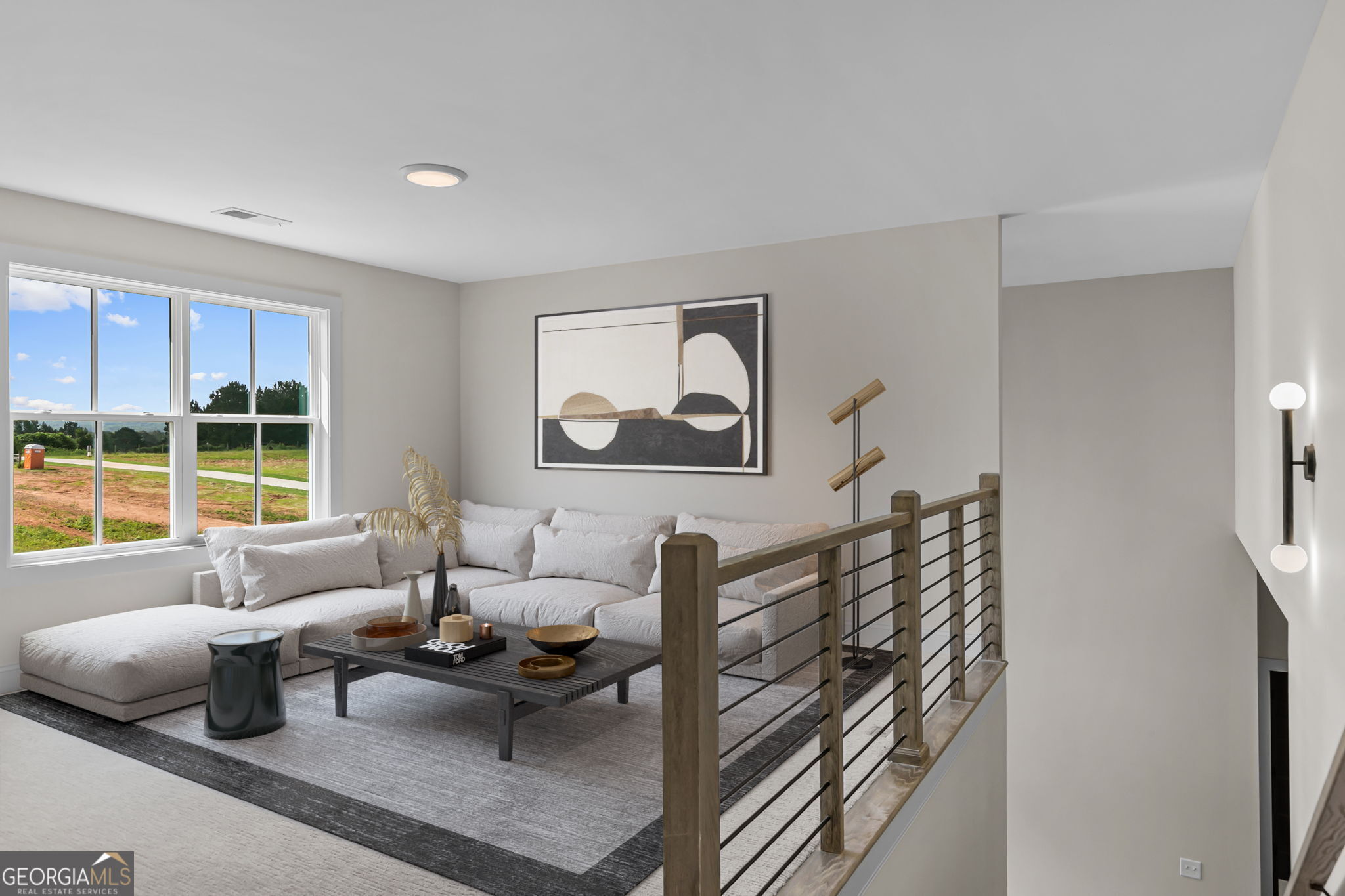 1593 Bethesda Church Road Carrollton, GA 30117 - Photo 39 of 50 a living room with furniture and a large window