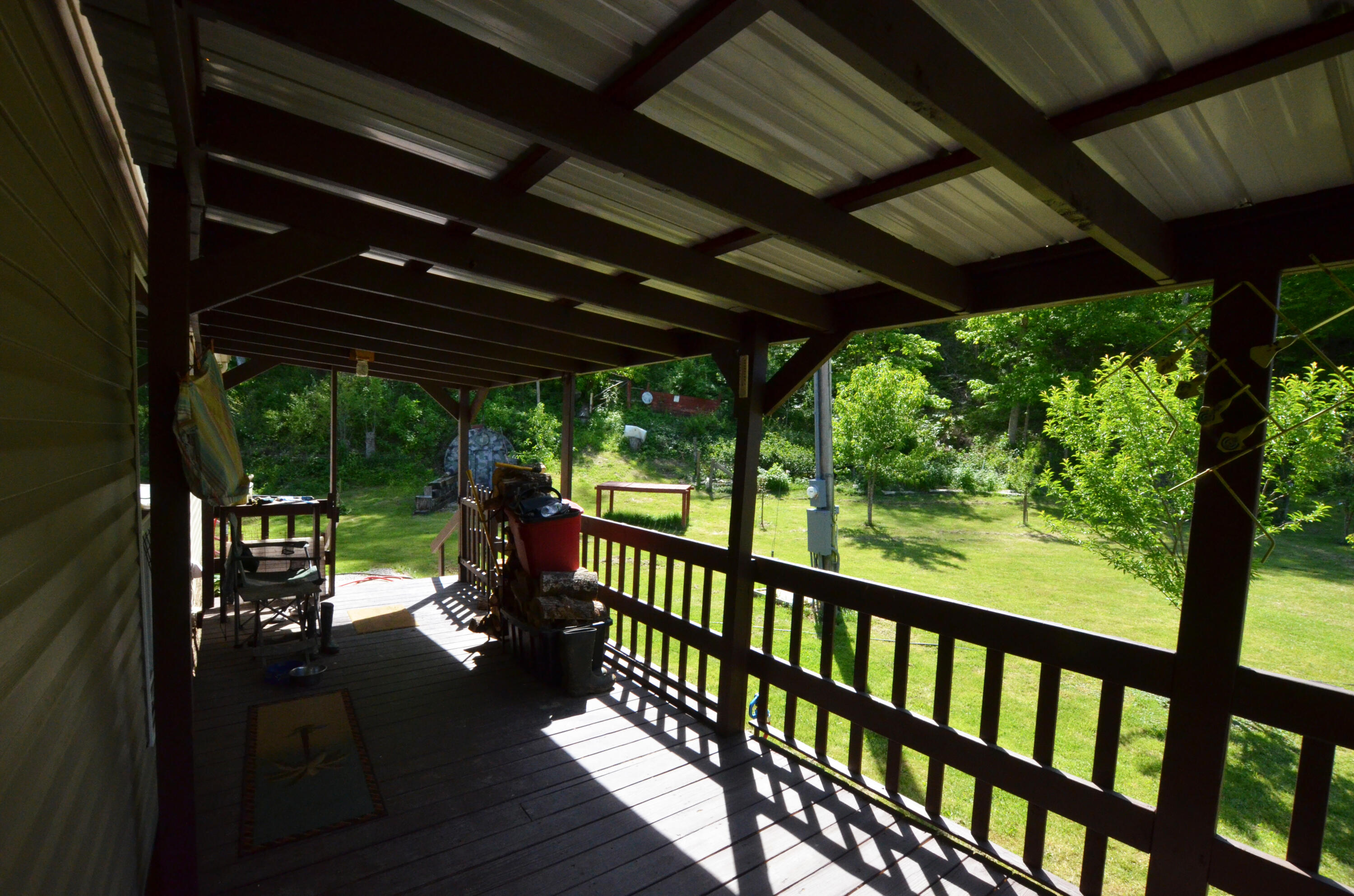 3425 Fitchburg Road Ravenna, KY 40472 - Photo 36 of 76 Covered back porch!