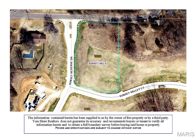 $575,000 | 12259 Sunset Reserve Ct Street, St. Louis, MO 63127