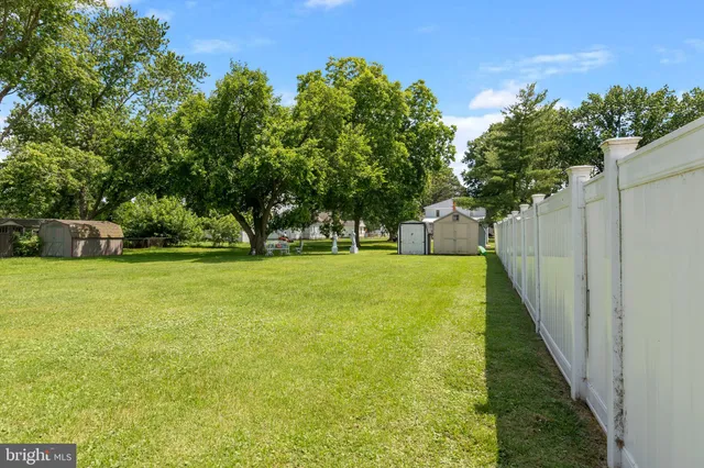 a view of outdoor space with garden