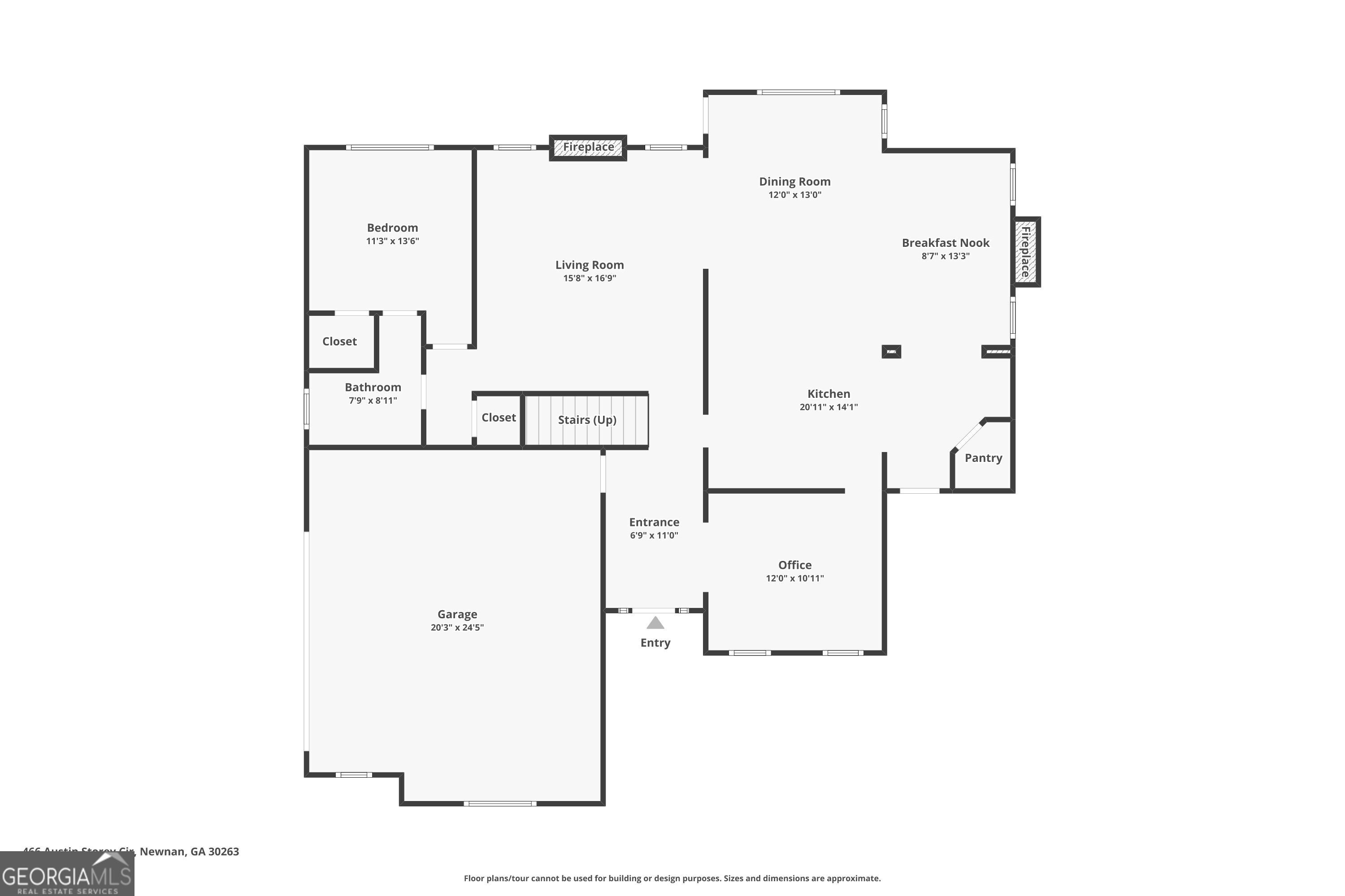 466 Austin Storey Circle Newnan, GA 30263 - Photo 31 of 38 a picture of a bathroom with a shower