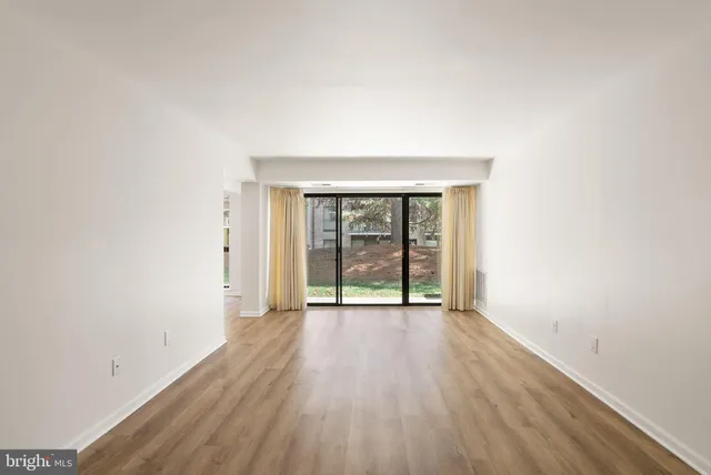 a window in an empty room with a window