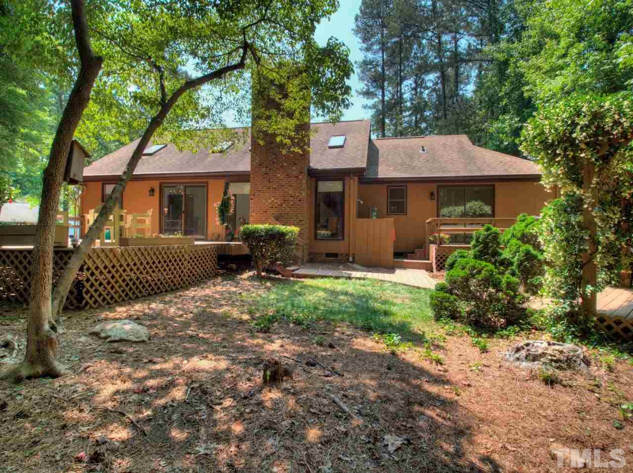 8316 Heel Stone Court Raleigh, NC 27613 - Photo 25 of 25 a backyard of a house with seating space