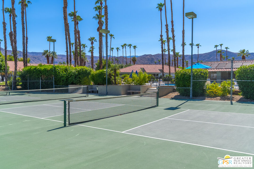15 Estrella Street Rancho Mirage, CA 92270 - Photo 37 of 37 a view of a tennis court
