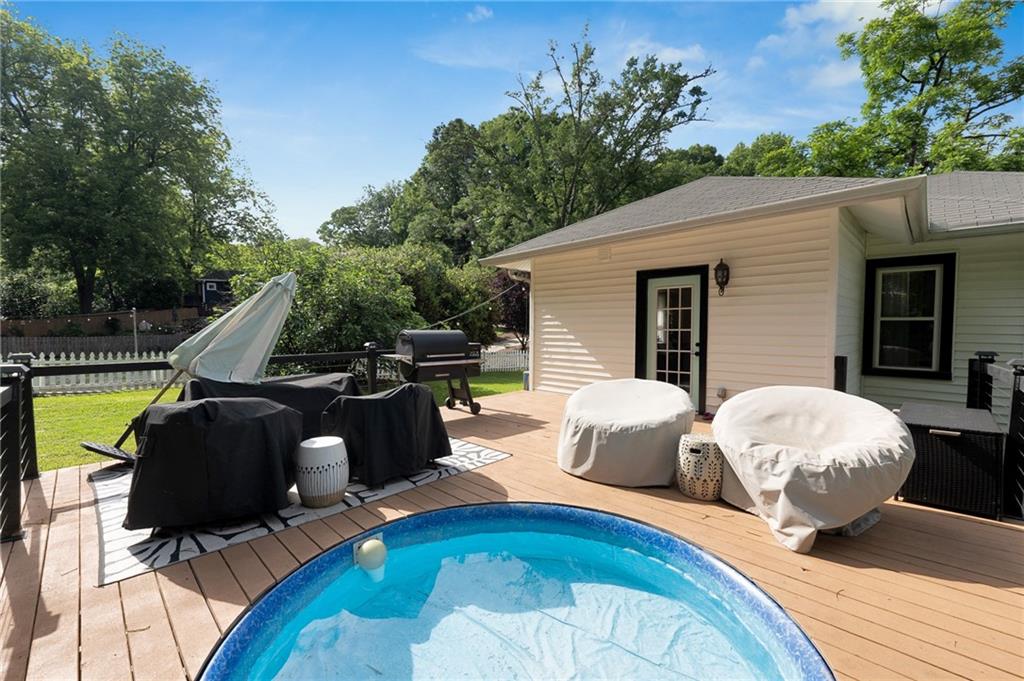 1608 Carroll Drive Northwest Atlanta, GA 30318 - Photo 32 of 43 a view of outdoor space with seating area
