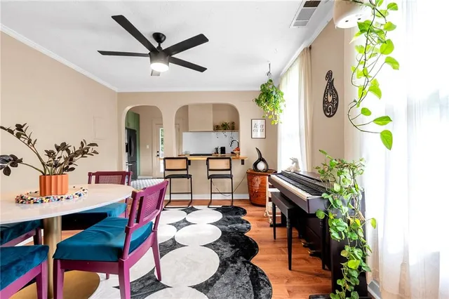 a kitchen with a sink cabinets and window