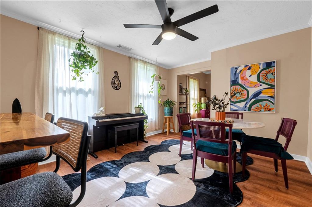 1608 Carroll Drive Northwest Atlanta, GA 30318 - Photo 10 of 43 a living room with furniture and a large window