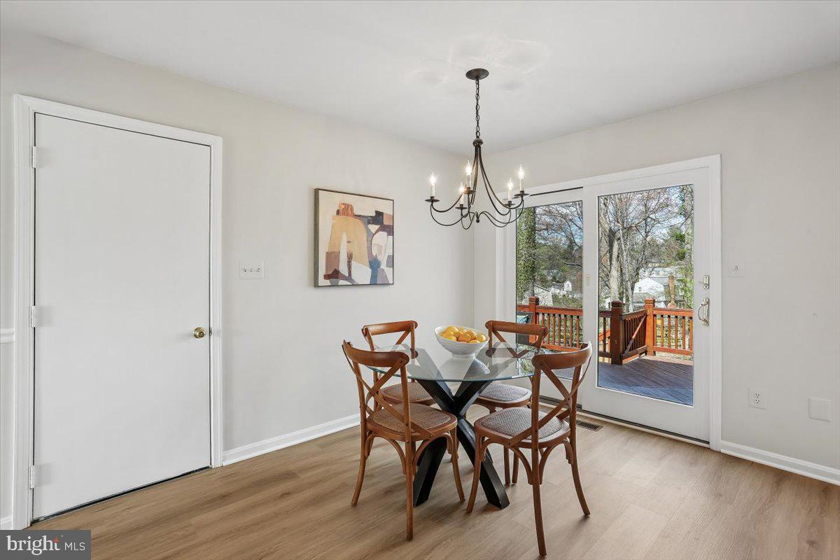 17413 Rio Dulce Court Olney, MD 20832 - Photo 20 of 85 Kitchen access to rear porch