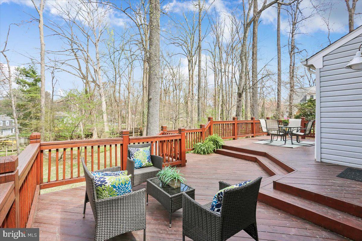 17413 Rio Dulce Court Olney, MD 20832 - Photo 21 of 85 Oversize 2 level deck overlooking incredible yard
