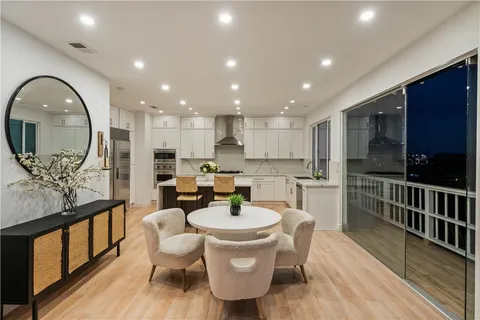 a view of a white door of the house