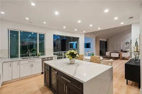 an aerial view of multiple houses