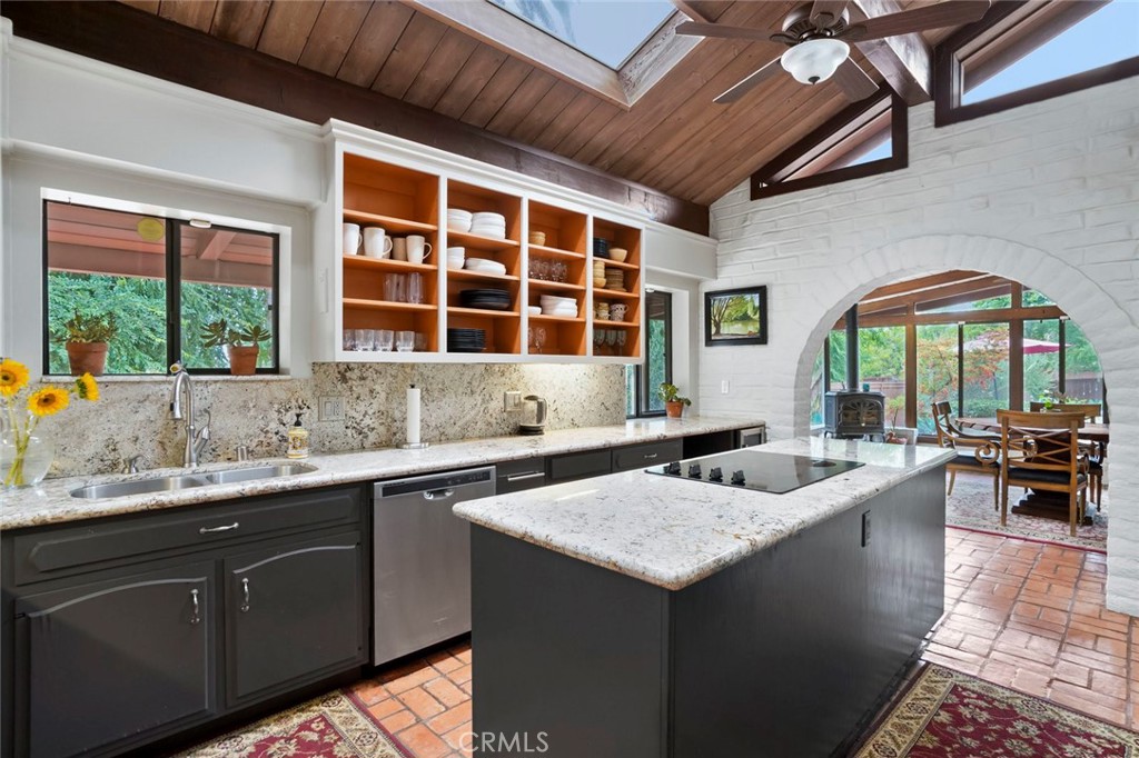 11550 Old Castle Road Valley Center, CA 92082 - Photo 12 of 60 Main house kitchen.