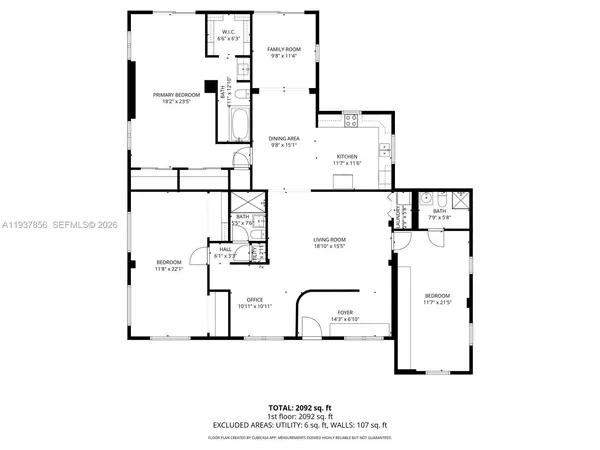 a picture of floor plan