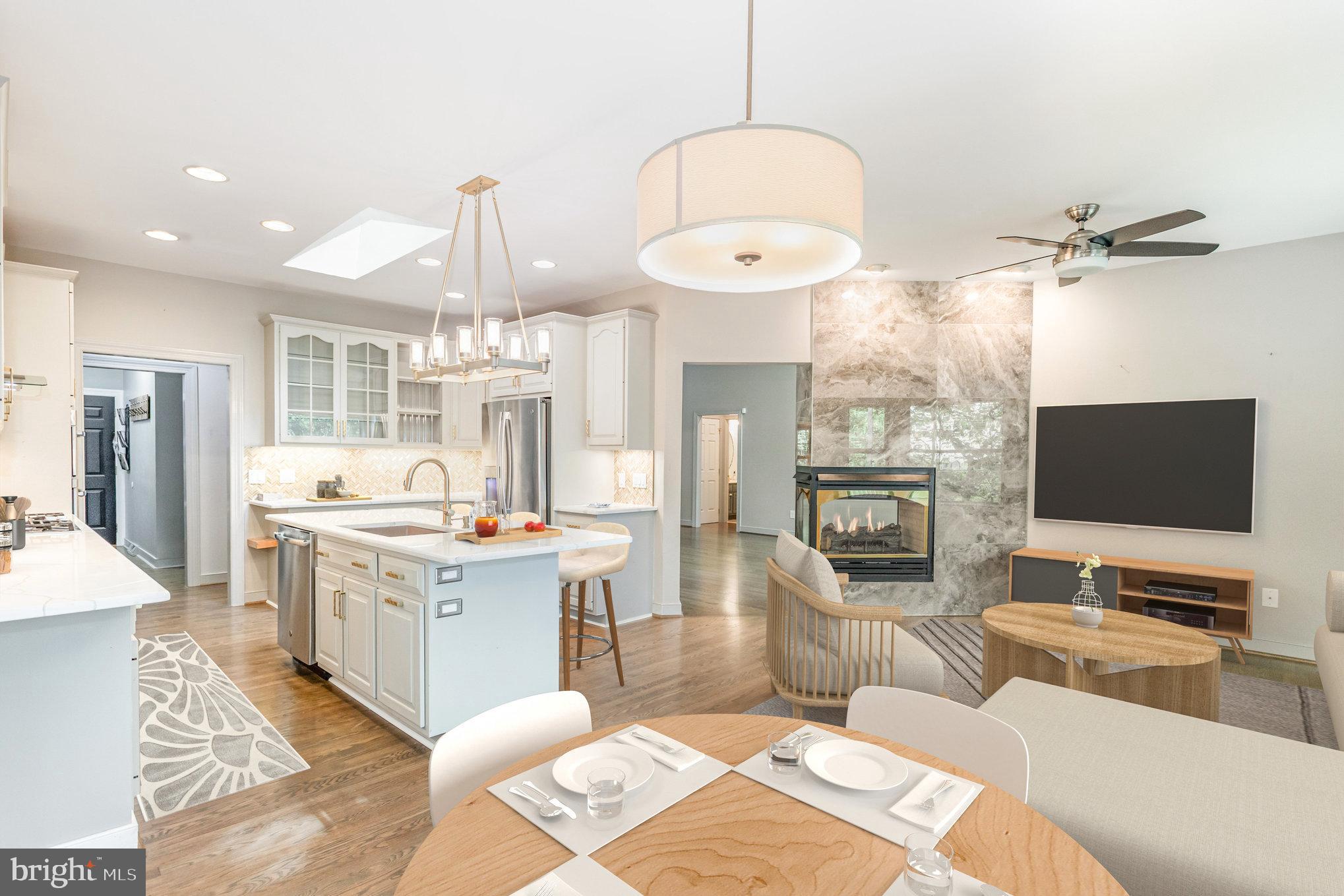 1817 Dogwood Road Harrisburg, PA 17110 - Photo 16 of 64 Kitchen and Keeping room - Virtually Staged Photo