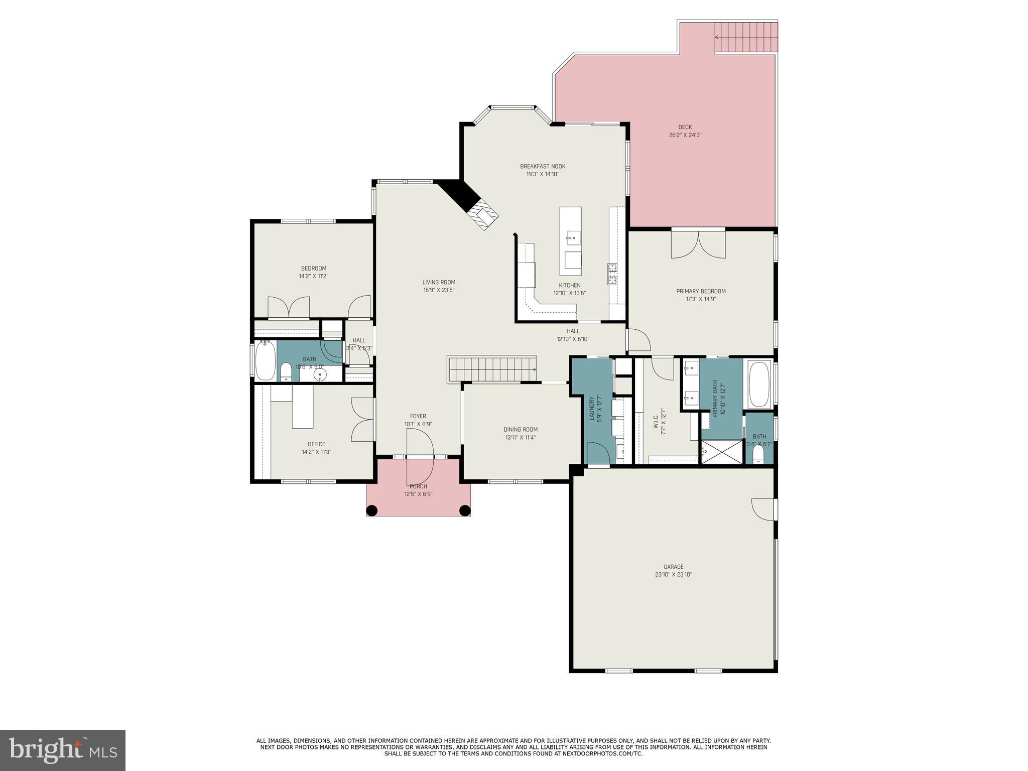 1817 Dogwood Road Harrisburg, PA 17110 - Photo 63 of 64 a picture of a floor plan