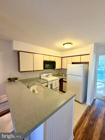an empty room with sliding door
