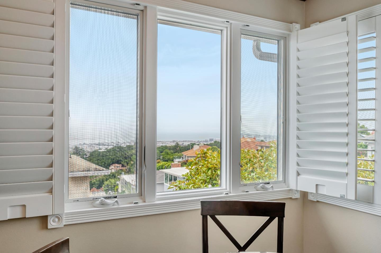 305 La Prenda Millbrae, CA 94030 - Photo 18 of 50 a view of a window and a small space with wooden floor