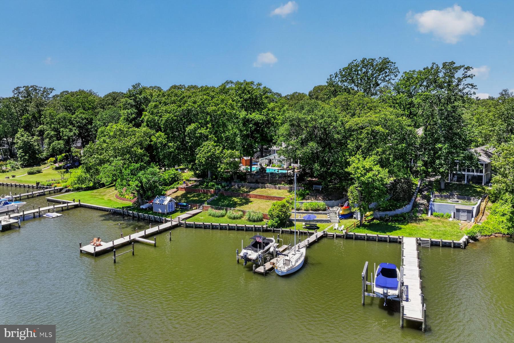 718 Dill Road Severna Park, MD 21146 - Photo 12 of 50 Pier has easy access from the creek