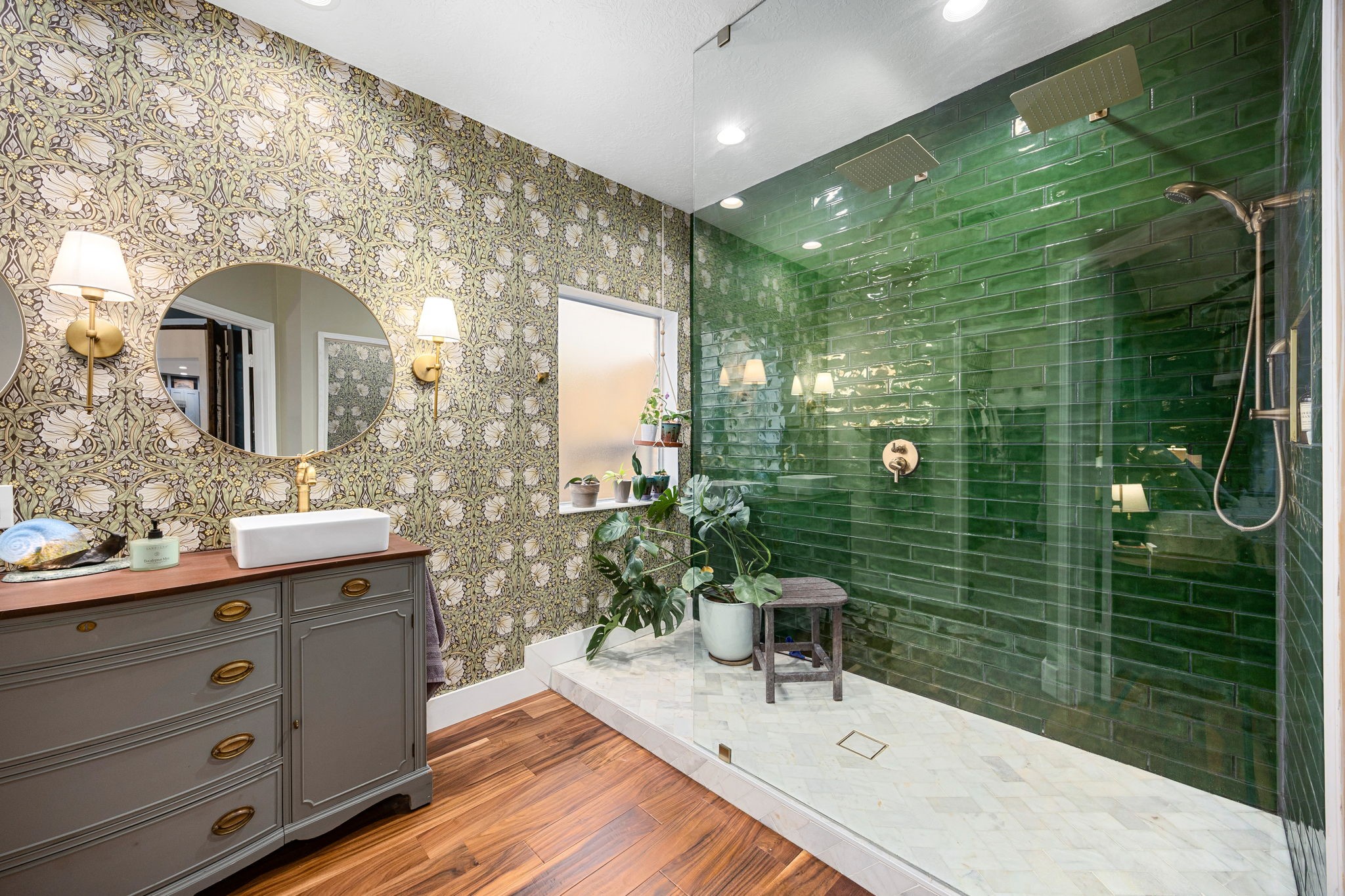 23107 Burcan Court Spring, TX 77373 - Photo 23 of 42 a bathroom with a sink and mirror