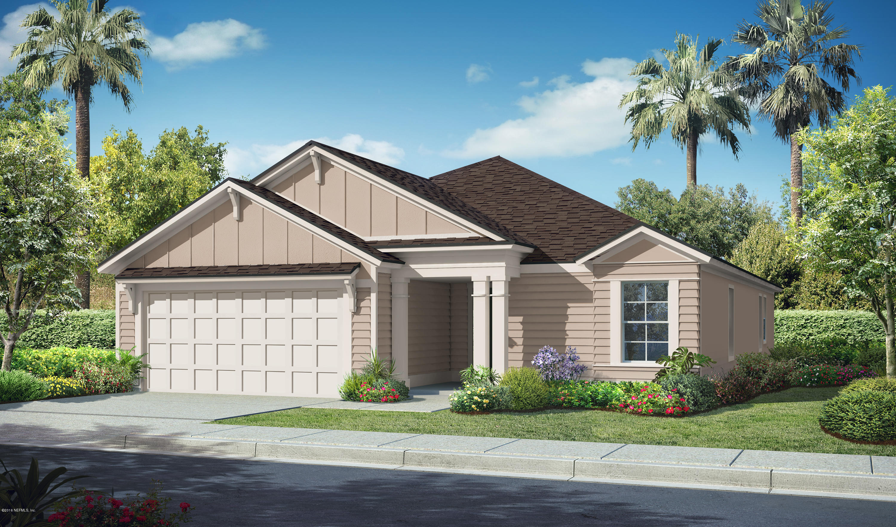 721 Deer Crossing Road St. Augustine, FL 32086 - Photo 1 of 4 a view of a house with a yard and plants