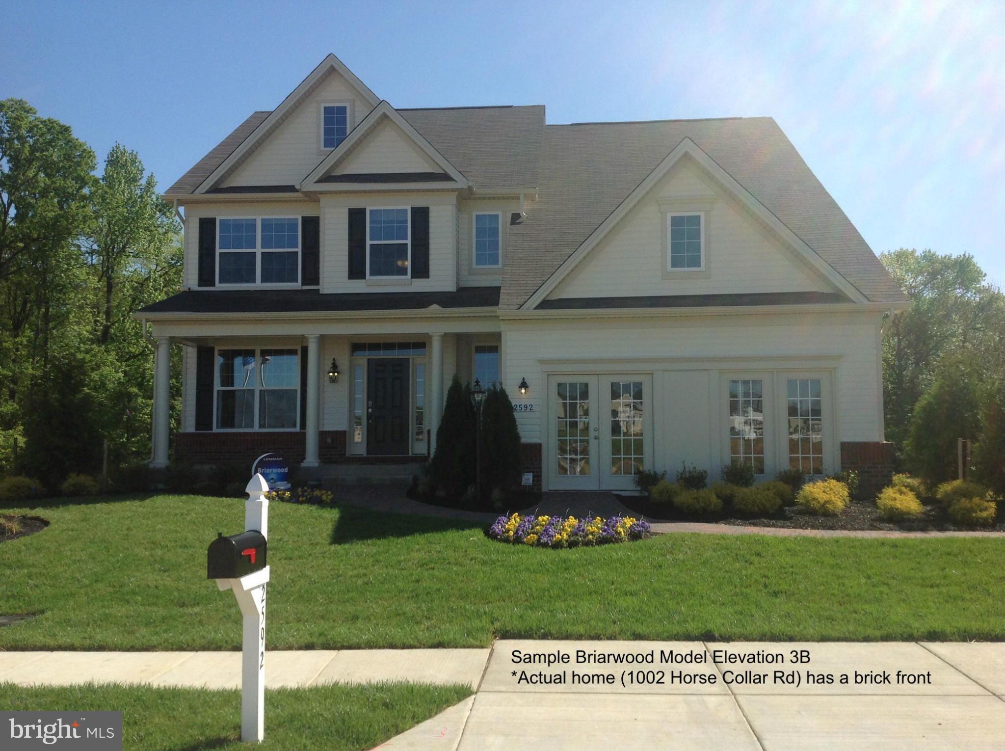 Model pic of Briarwood Elevation 3B