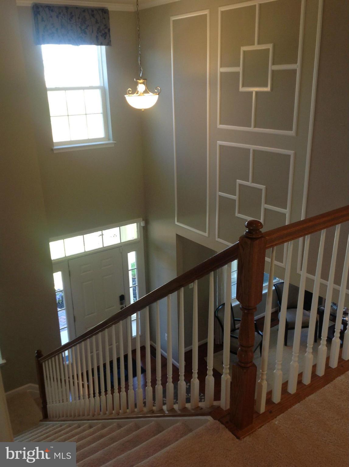 Model pic of Briarwood 2 story foyer