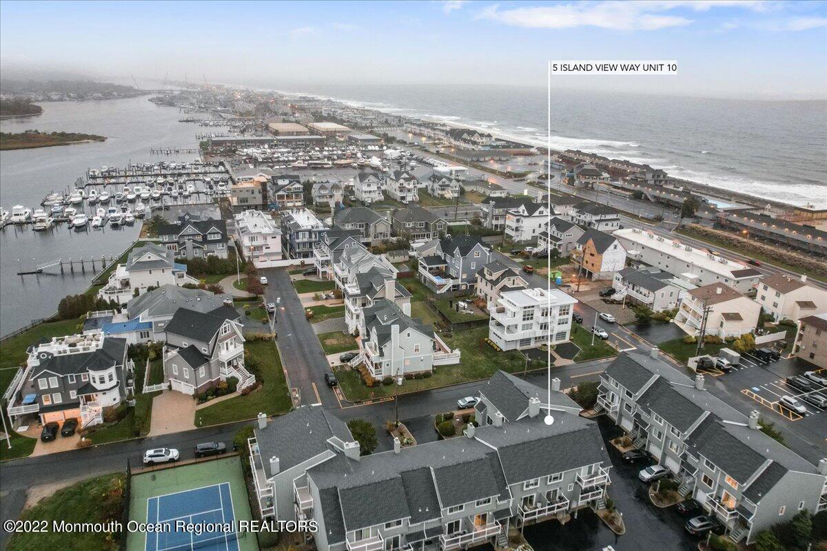 5 Island View Way, Unit 10 Sea Bright, NJ 07760 - Photo 3 of 30 an aerial view of a city