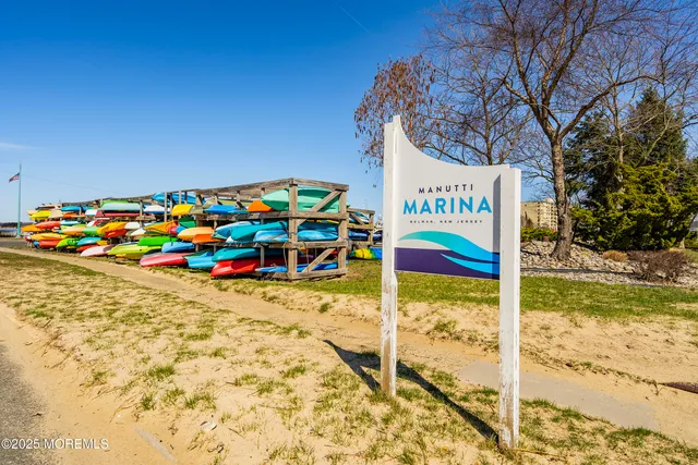 a building with sign broad