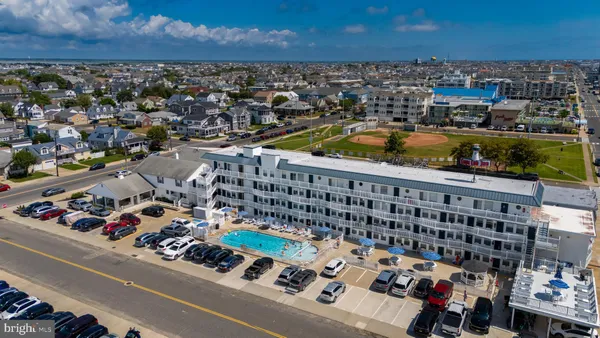 a view of beach and ocean