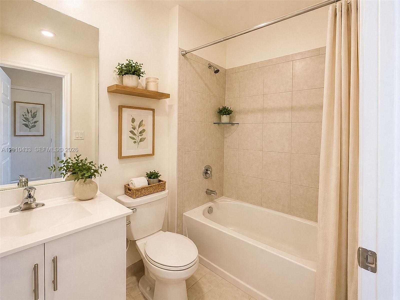 12957 Southwest 229th Street, Unit 12957 Miami, FL 33170 - Photo 12 of 25 first bathroom
