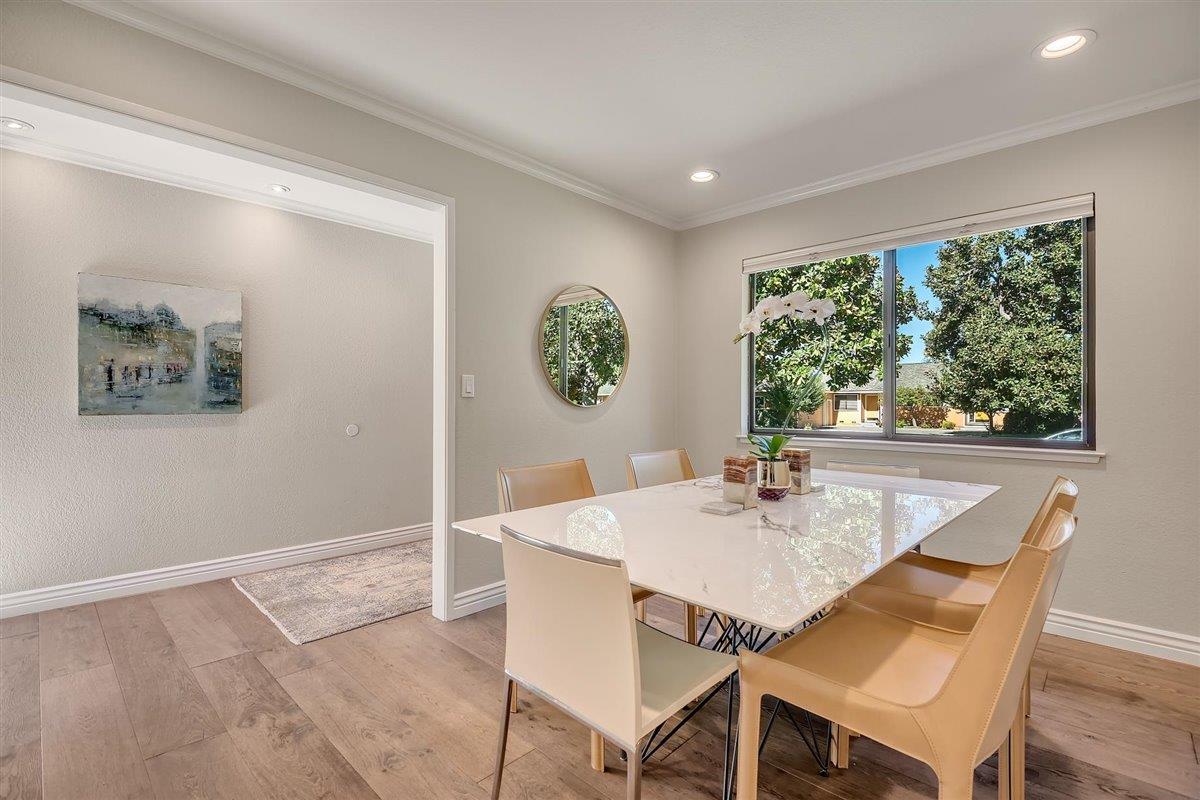 12296 Atrium Circle Saratoga, CA 95070 - Photo 11 of 34 a dining room with furniture and window