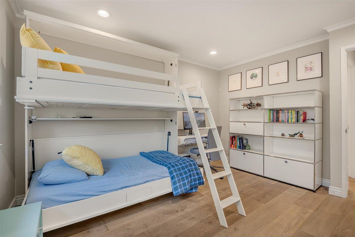 12296 Atrium Circle Saratoga, CA 95070 - Photo 21 of 34 a bedroom with a bed and closet