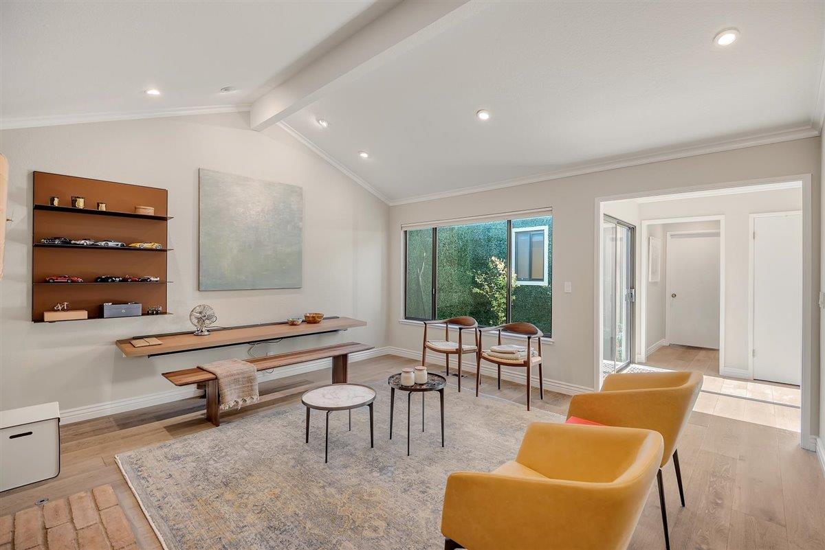 12296 Atrium Circle Saratoga, CA 95070 - Photo 4 of 34 a living room with furniture and wooden floor