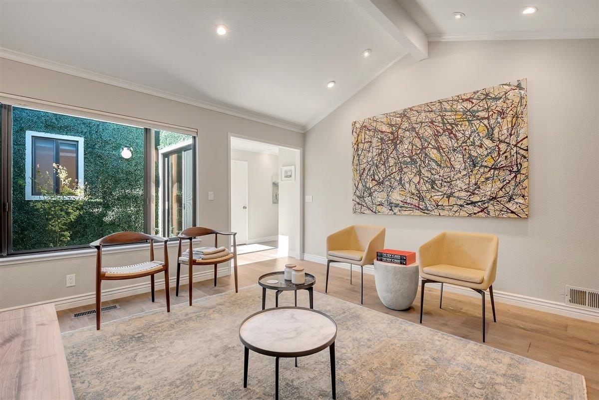 12296 Atrium Circle Saratoga, CA 95070 - Photo 6 of 34 a living room with furniture and a large window