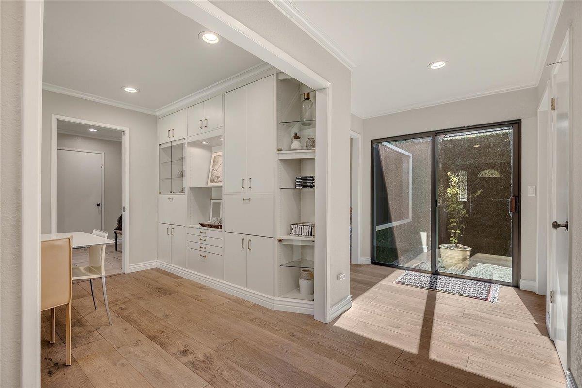 12296 Atrium Circle Saratoga, CA 95070 - Photo 9 of 34 a bathroom with a glass door shower and a sink