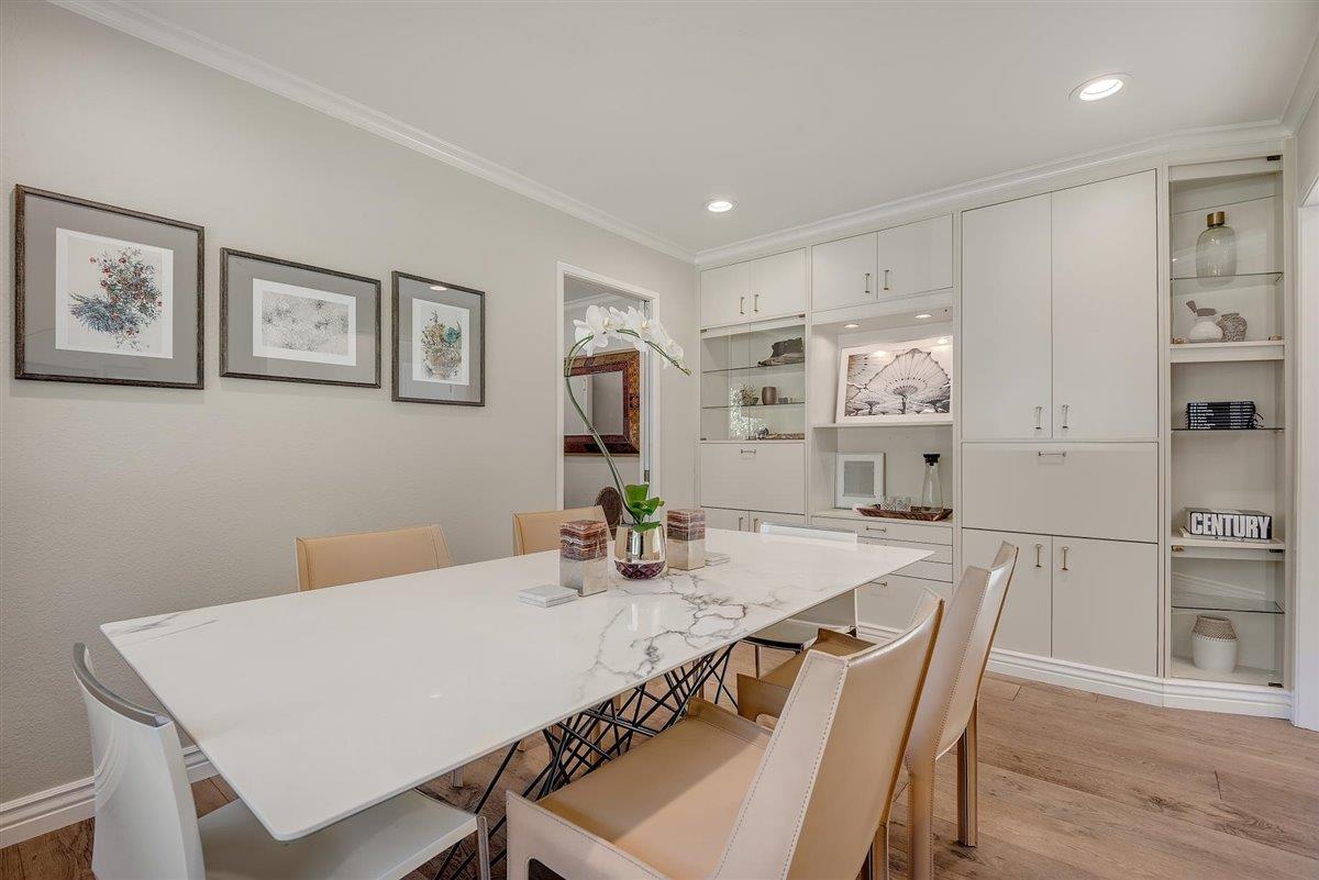 12296 Atrium Circle Saratoga, CA 95070 - Photo 10 of 34 a view of a dining room with furniture