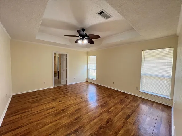 a view of backyard with outdoor space