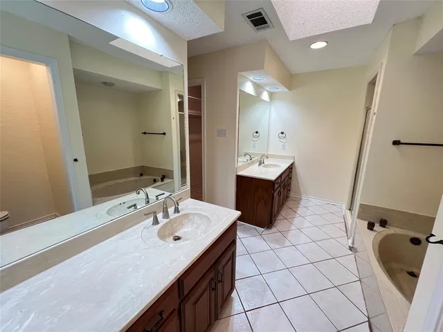 a park view with a slide