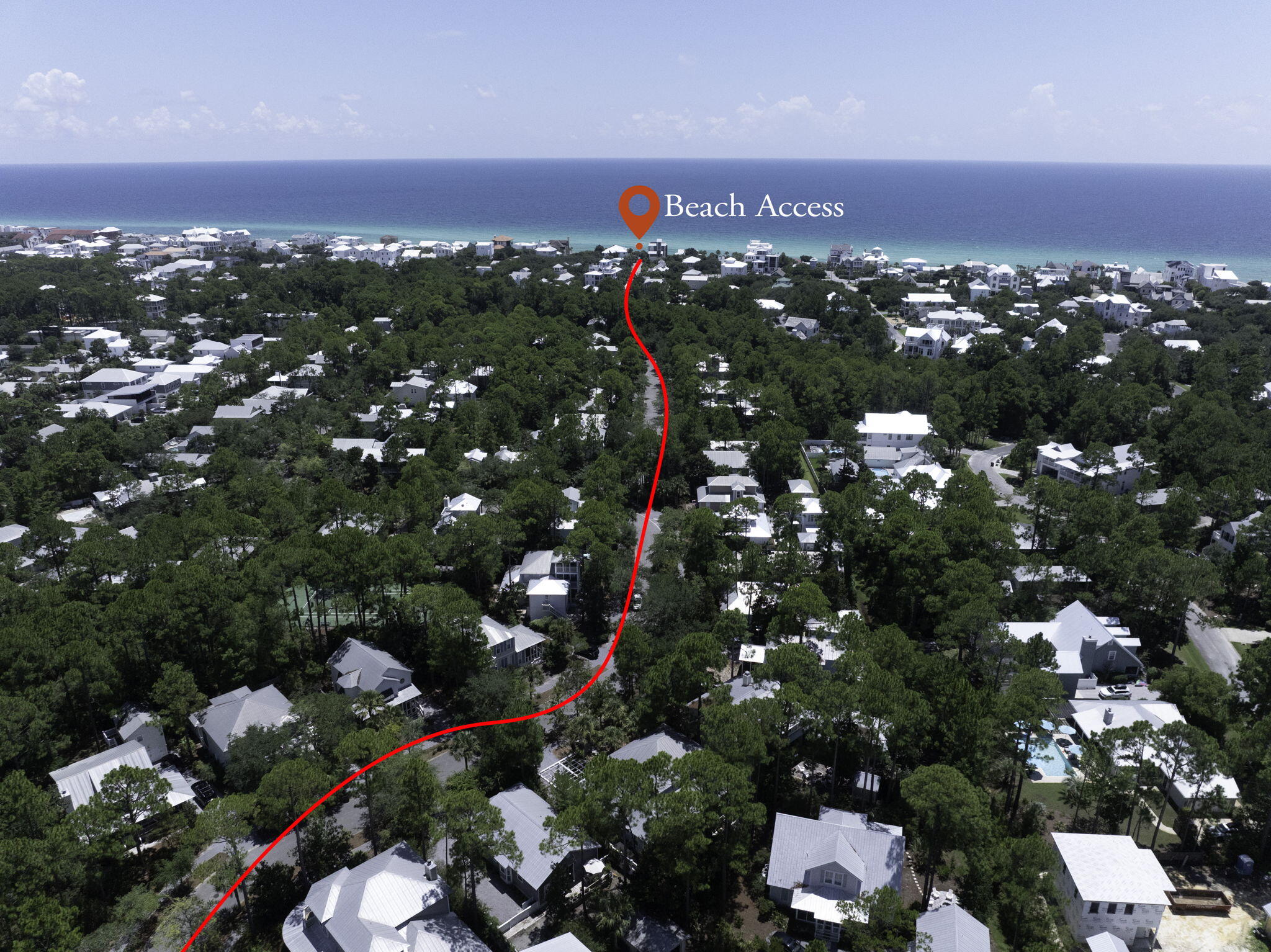 308 Cullman Avenue Santa Rosa Beach, FL 32459 - Photo 3 of 5 a view of a city