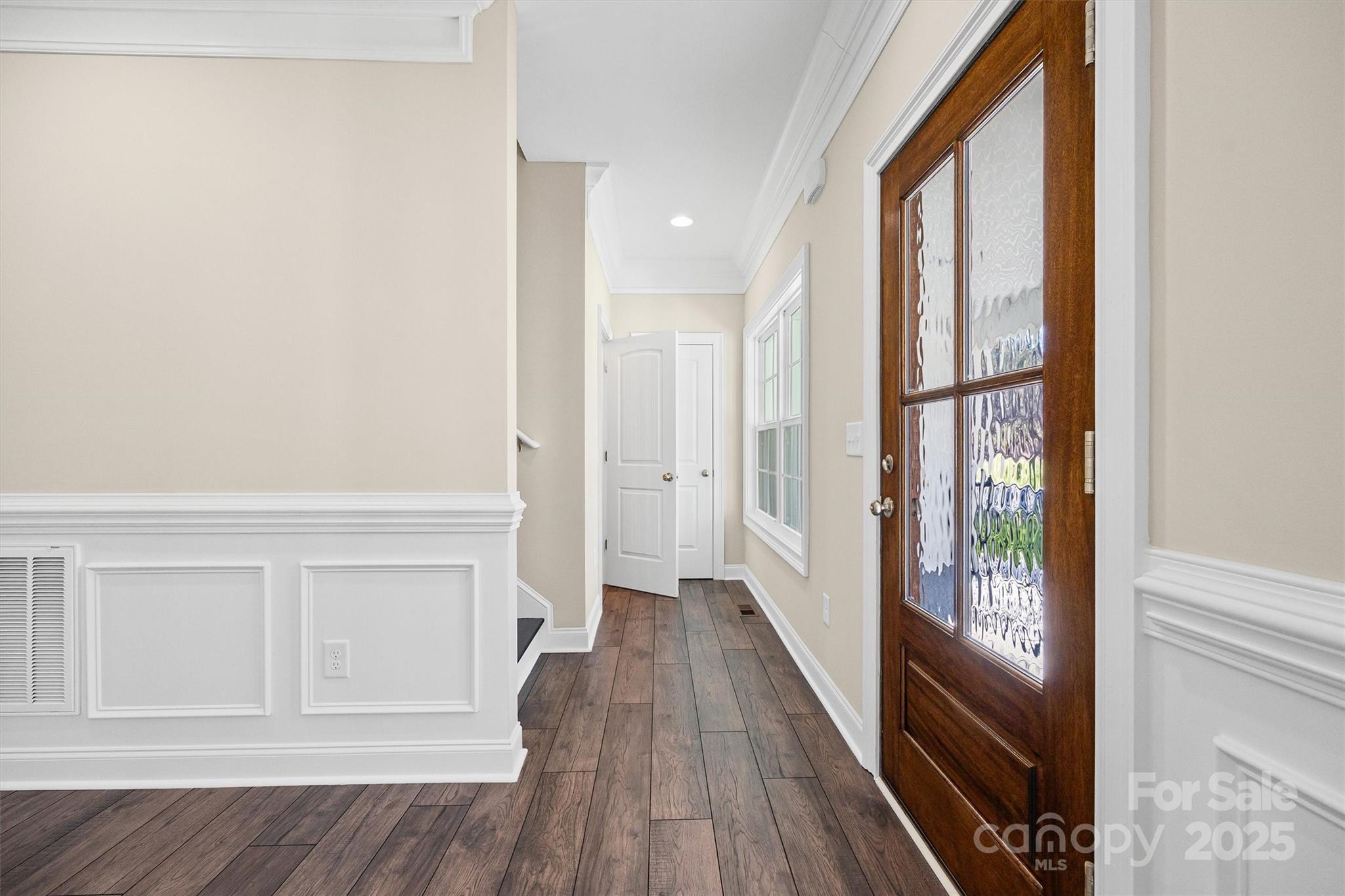 3812 Winter Road, Unit 5 Rock Hill, SC 29730 - Photo 12 of 37 a view of a hallway with wooden floor and staircase